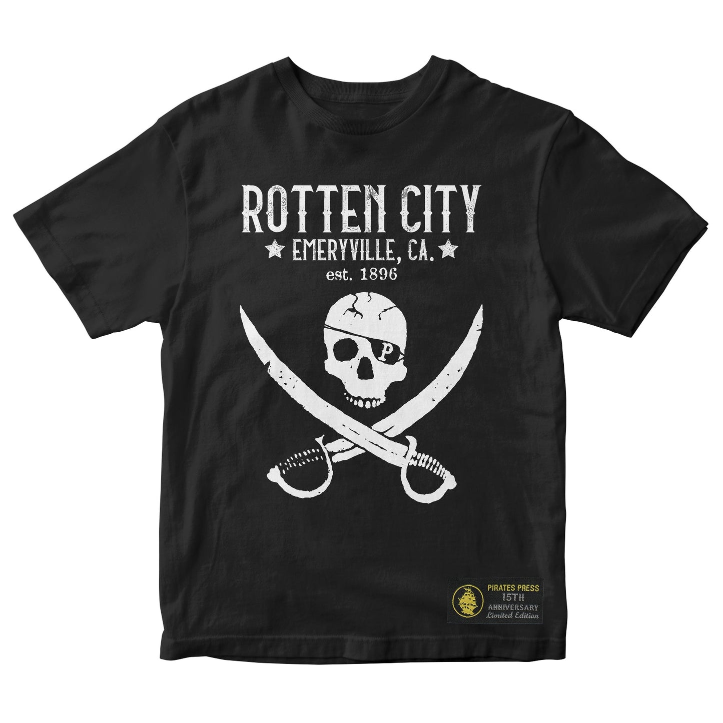 Pirates Press - Rotten City - Black - T-Shirt