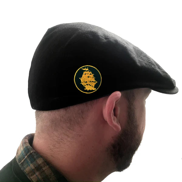 Pirates Press - Circle Logo - Embroidered - Black Scally