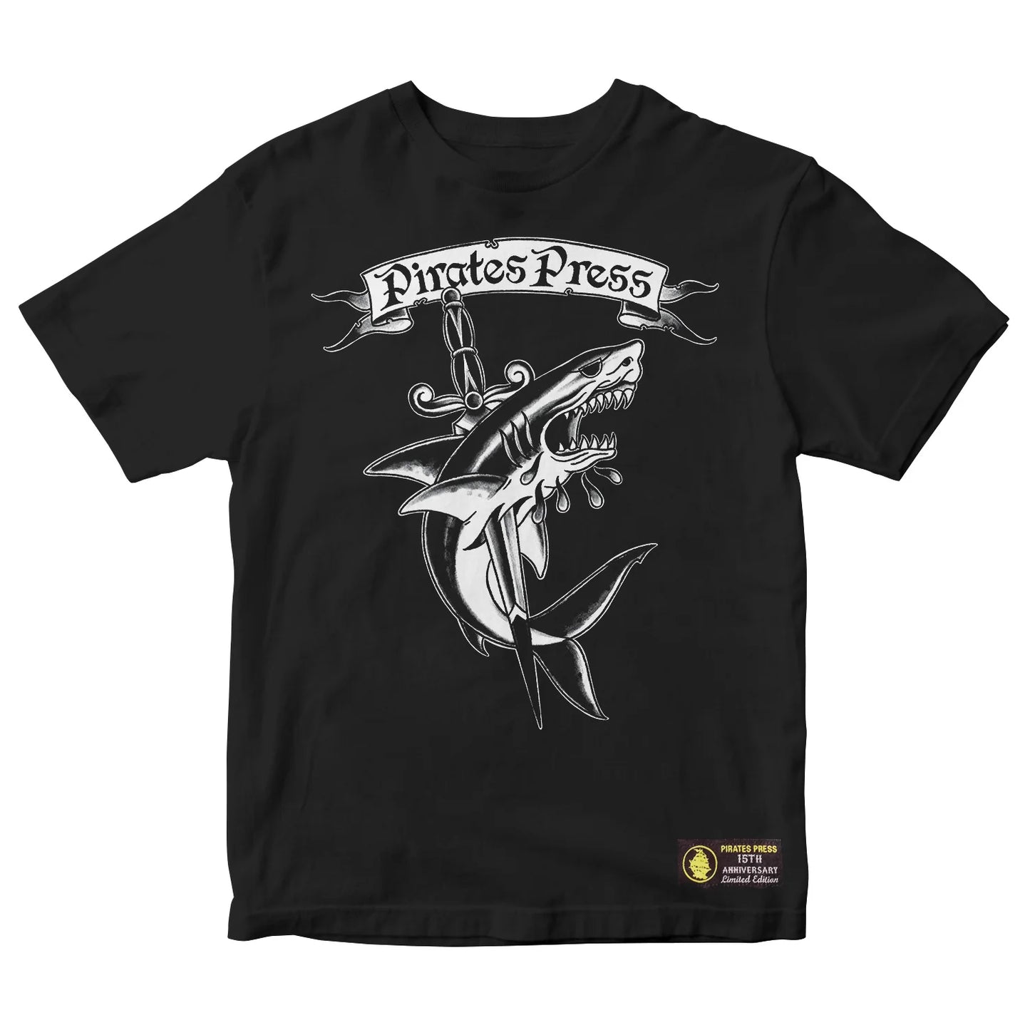 Pirates Press 15th Anniversary - Eric Jones - Black - T-Shirt