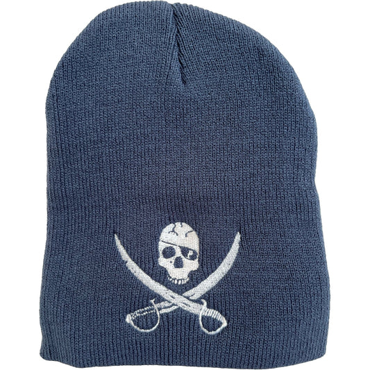 Pirates Press - Flag Logo - Beanie - Grey