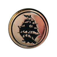 Pirates Press - Gold - Enamel Pin