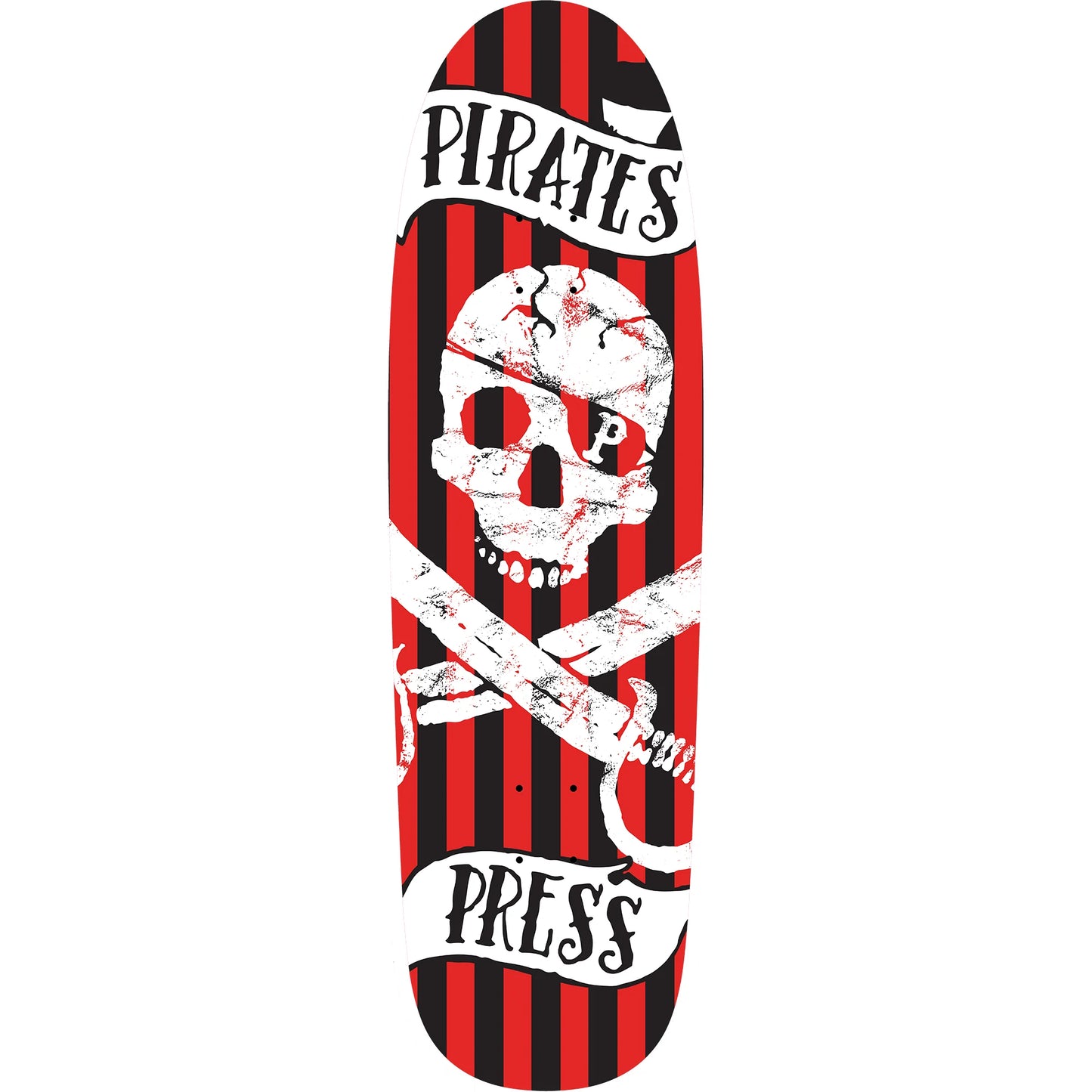Pirates Press Records - Pirate Flag Logo - Skateboard Deck
